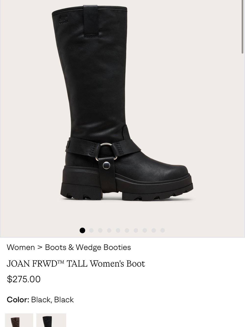 Women’s Sorel JOAN FRWD™ Tall Waterproof Boots size 7